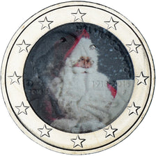 Germania, 2 Euro, Fantaisy coinage .colorized. noël, SPL, Bi-metallico