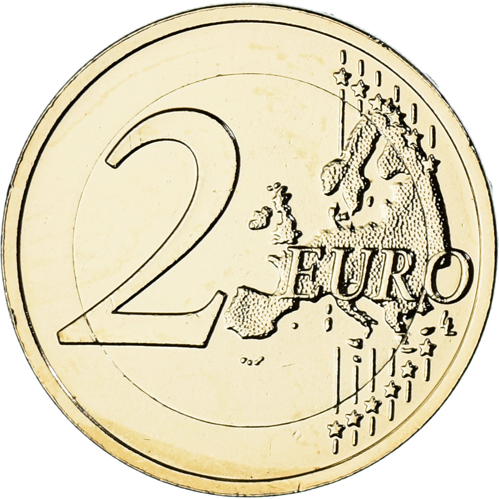 Latvia, 2 Euro, 2016, Fantaisy coinage .Dorée, MS(63), Goldine