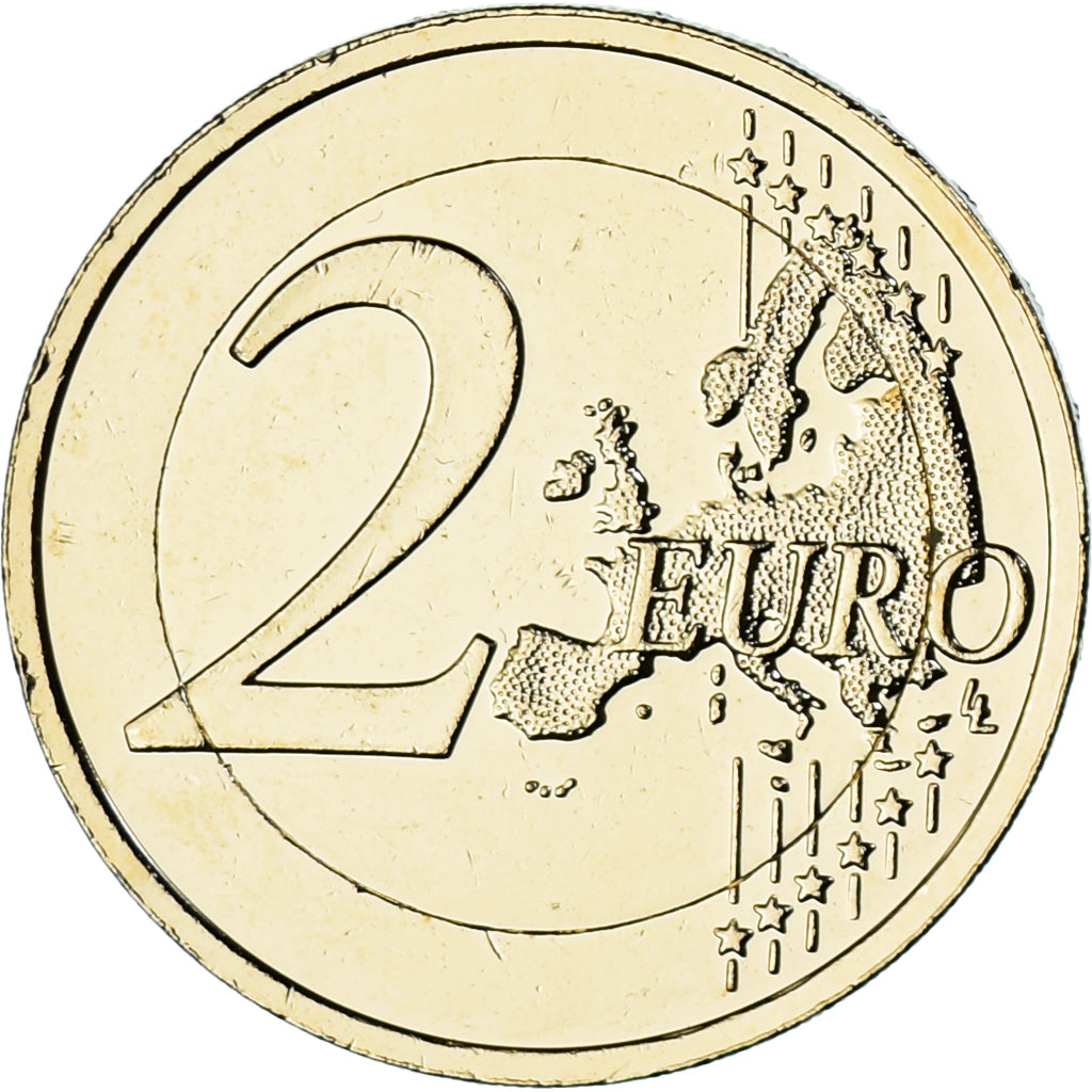 Lithuania, 2 Euro, 2015, Fantaisy coinage .Dorée, MS(63), Goldine