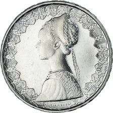Coin, Italy, 500 Lire, 1969, Rome, BU, MS(63), Silver, KM:98