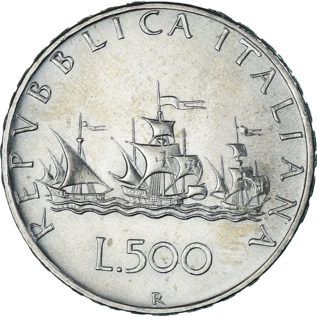 Coin, Italy, 500 Lire, 1970, Rome, MS(63), Silver, KM:98