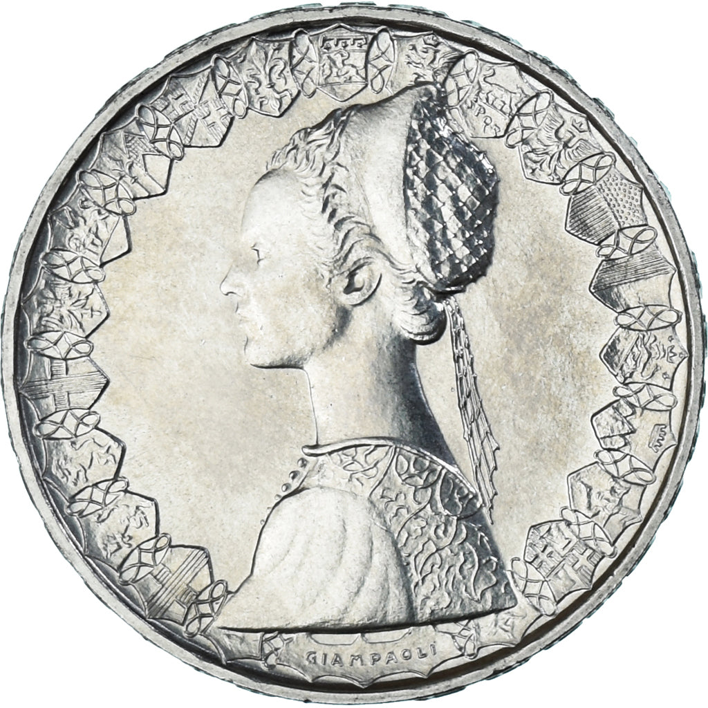 Coin, Italy, 500 Lire, 1985, Rome, AU(55-58), Silver, KM:98