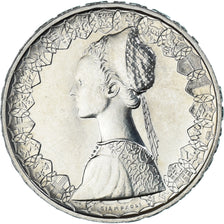 Coin, Italy, 500 Lire, 1986, Rome, AU(55-58), Silver, KM:98