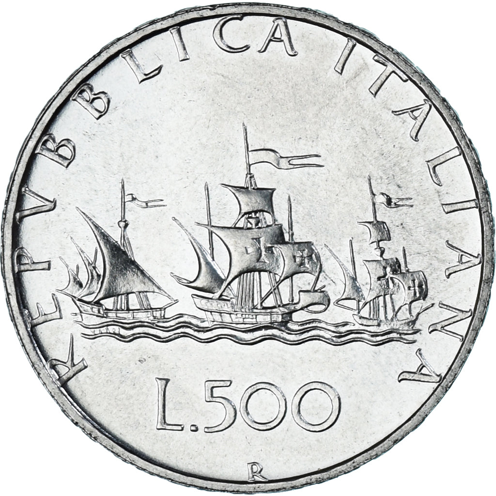 Coin, Italy, 500 Lire, 1984, Rome, AU(55-58), Silver, KM:98