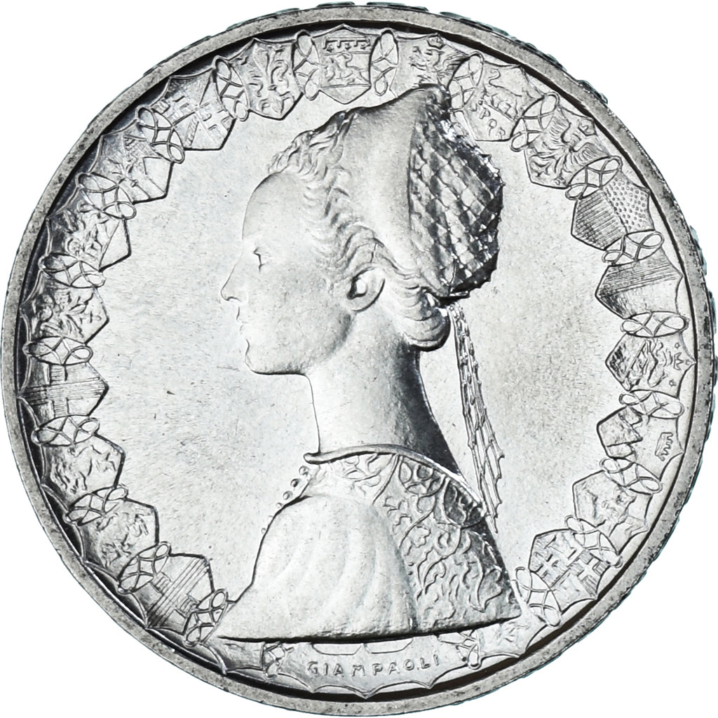 Coin, Italy, 500 Lire, 1982, Rome, AU(55-58), Silver, KM:98