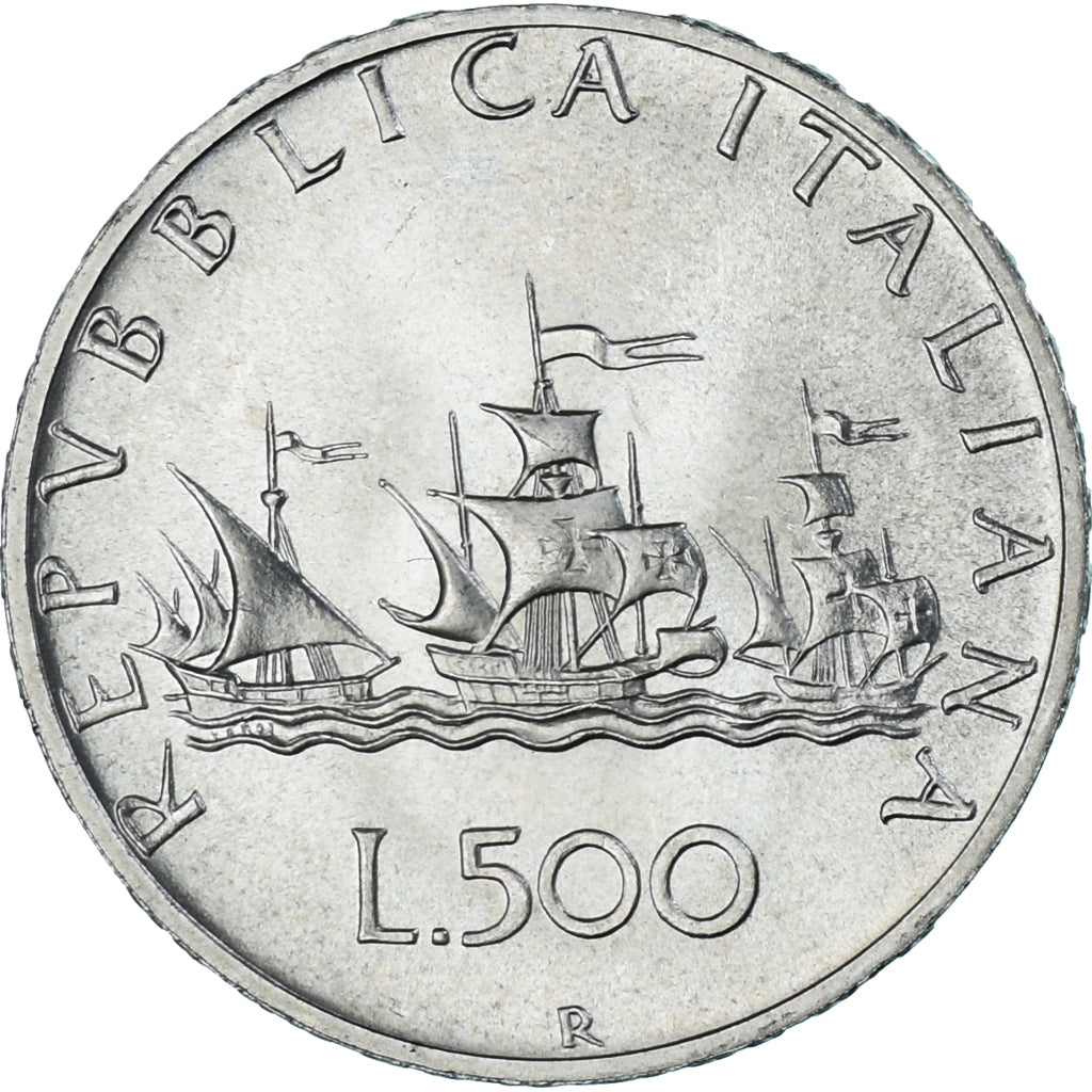Coin, Italy, 500 Lire, 1981, Rome, AU(55-58), Silver, KM:98