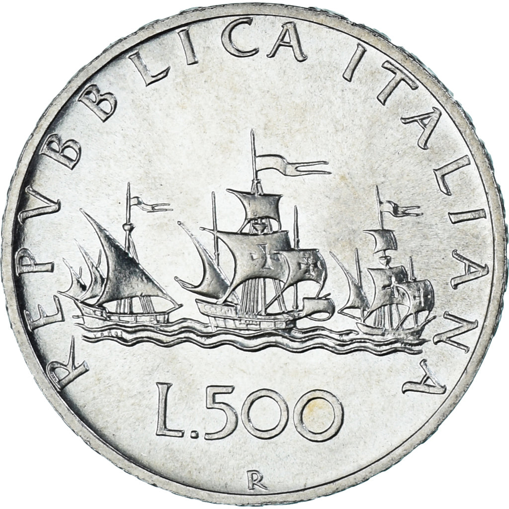 Coin, Italy, 500 Lire, 1981, Rome, AU(55-58), Silver, KM:98