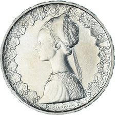 Coin, Italy, 500 Lire, 1990, Rome, AU(55-58), Silver, KM:98