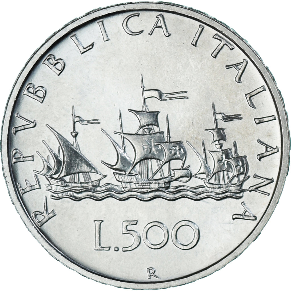 Coin, Italy, 500 Lire, 1998, Rome, AU(55-58), Silver, KM:98