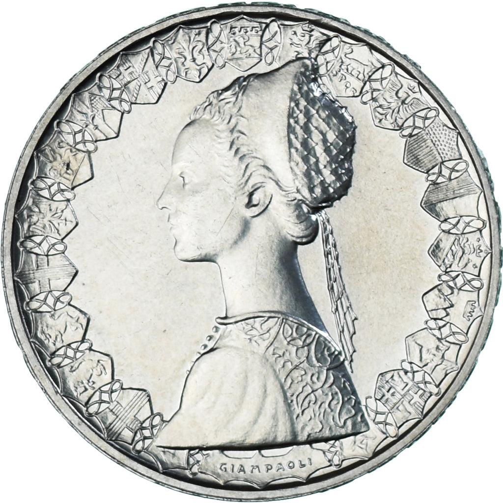 Coin, Italy, 500 Lire, 2000, Rome, AU(55-58), Silver, KM:98