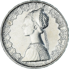 Coin, Italy, 500 Lire, 2000, Rome, AU(55-58), Silver, KM:98