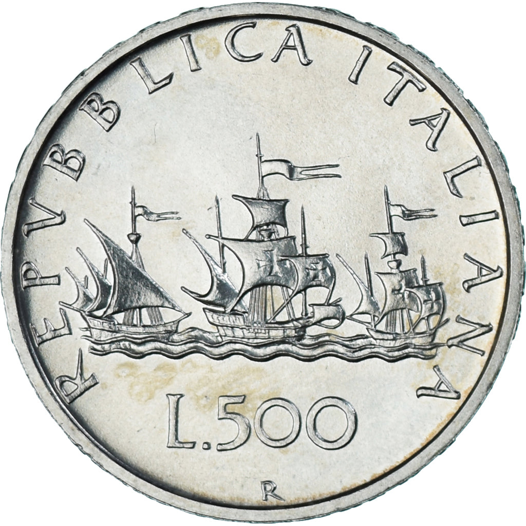 Coin, Italy, 500 Lire, 2000, Rome, AU(55-58), Silver, KM:98