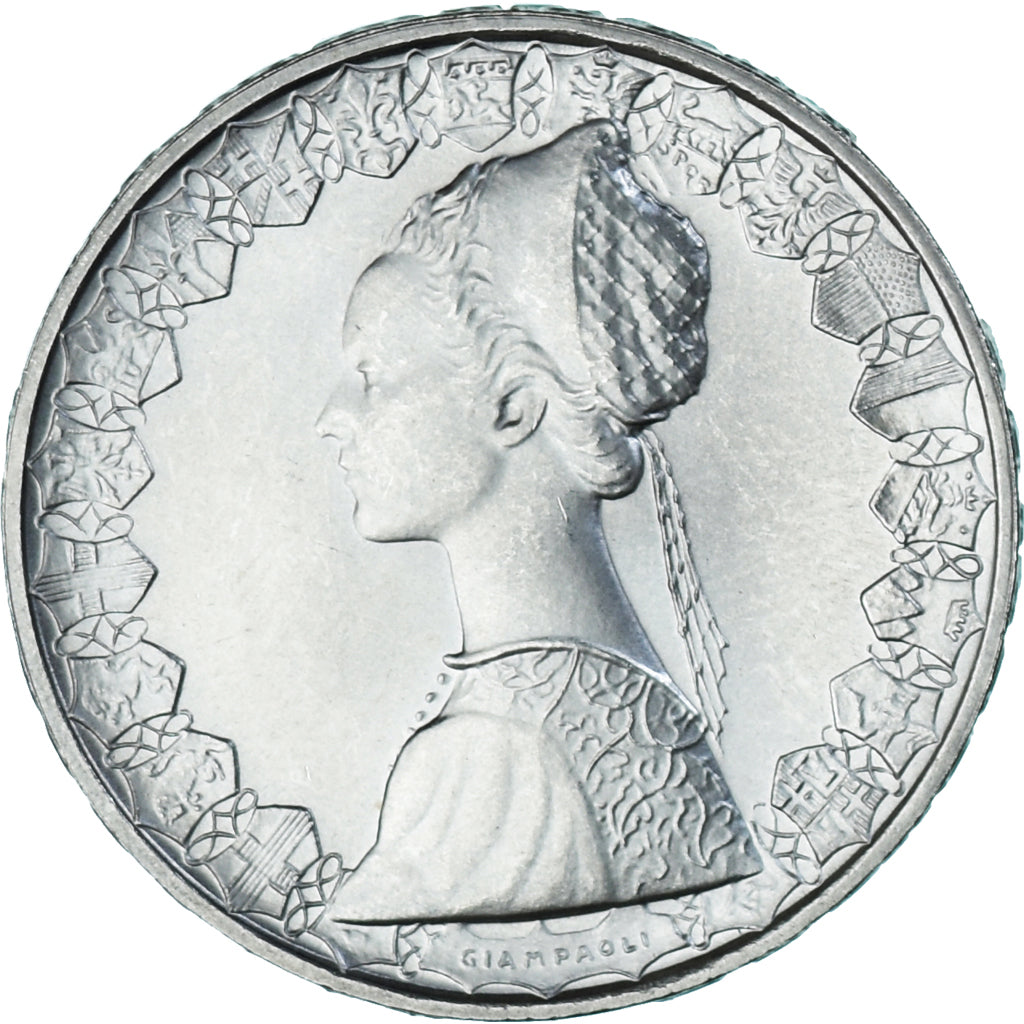 Coin, Italy, 500 Lire, 2001, Rome, AU(55-58), Silver, KM:98