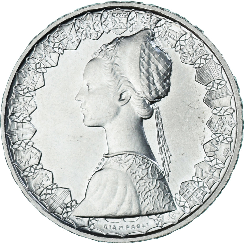 Coin, Italy, 500 Lire, 2001, Rome, AU(55-58), Silver, KM:98