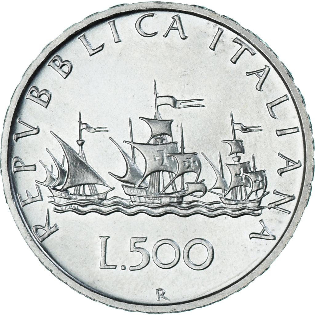 Coin, Italy, 500 Lire, 2001, Rome, AU(55-58), Silver, KM:98