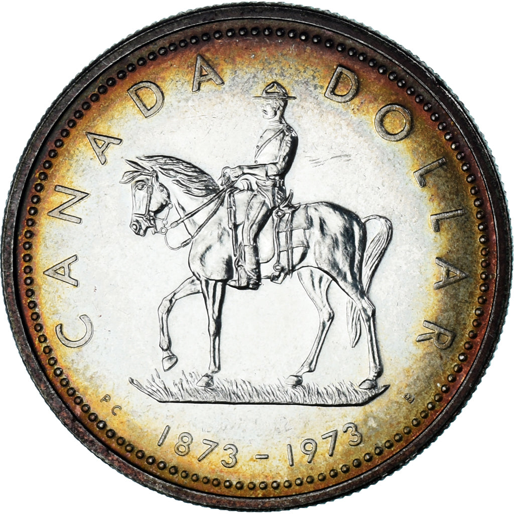Coin, Canada, Elizabeth II, Dollar, 1973, Royal Canadian Mint, Ottawa
