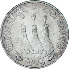 Coin, San Marino, 500 Lire, 1975, Rome, MS(63), Silver, KM:47