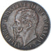 Coin, Italy, Vittorio Emanuele II, Centesimo, 1867, Milan, AU(55-58), Copper
