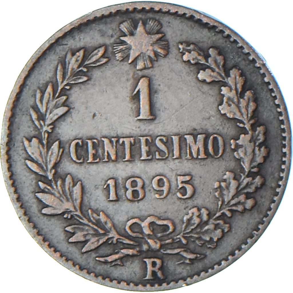 Moeda, Itália, Centesimo, 1895, Rome, EF(40-45), Cuivre, KM:30