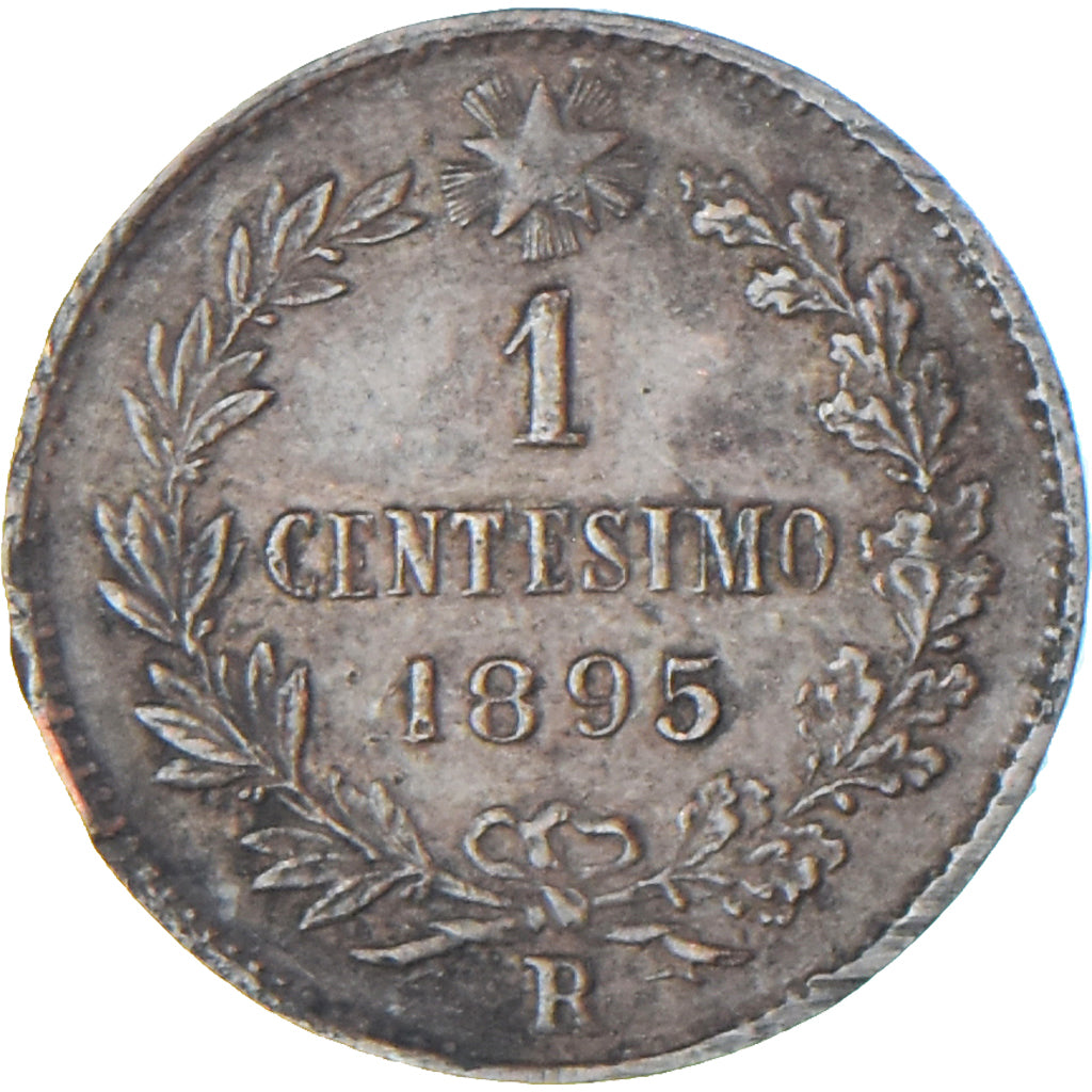 Monnaie, Italie, Centesimo, 1895, Rome, TB+, Cuivre, KM:30