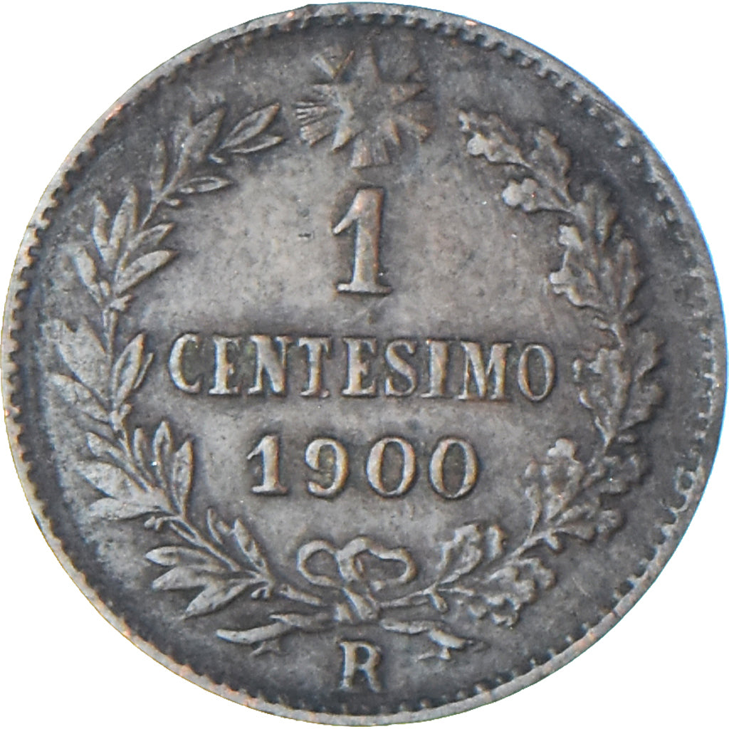 Monnaie, Italie, Centesimo, 1900, Rome, TTB, Cuivre, KM:29
