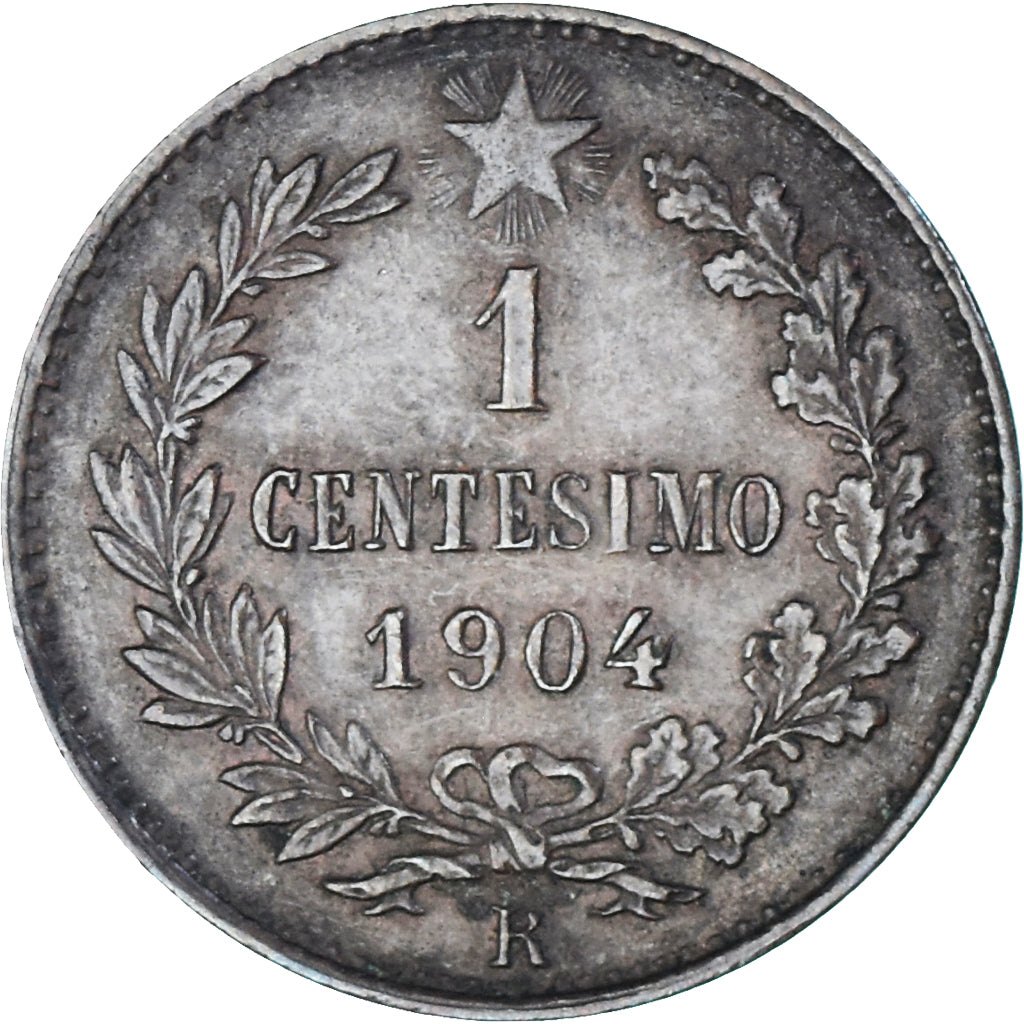Monnaie, Italie, Vittorio Emanuele III, Centesimo, 1904, Rome, TTB, Bronze