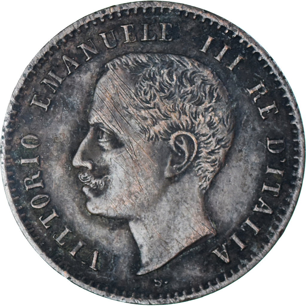 Moneta, Włochy, Vittorio Emanuele III, 2 Centesimi, 1903, Rome, VF(30-35)