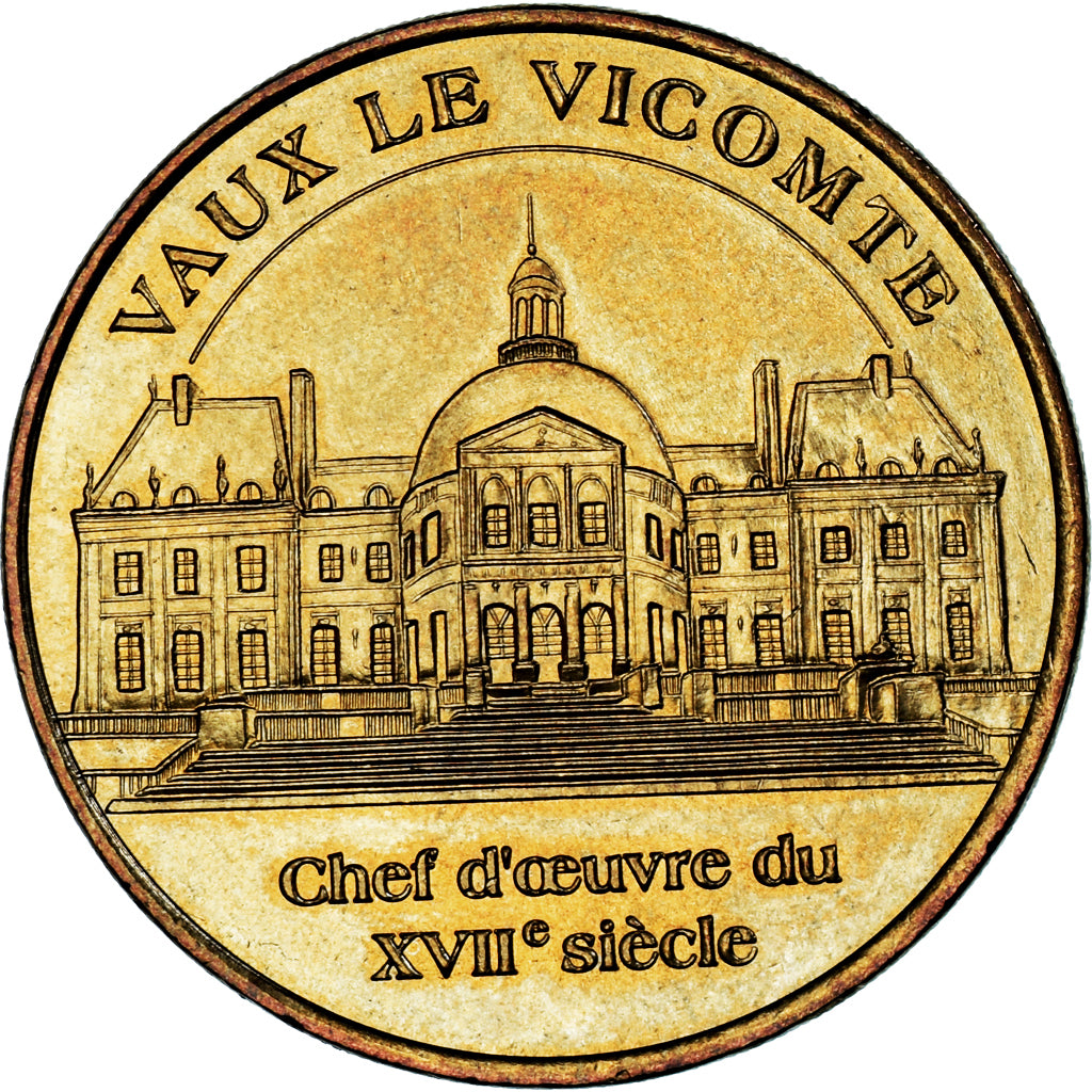France, Token, Touristic token, Maincy - Vaux le Vicomte, Arts & Culture, 2002