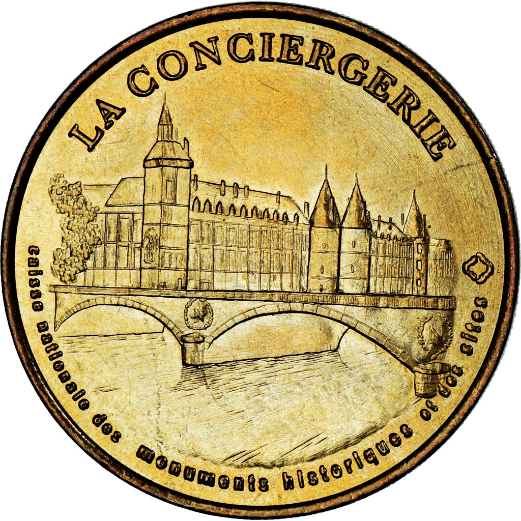 France, Token, Touristic token, Paris - La conciergerie n°1, Arts & Culture