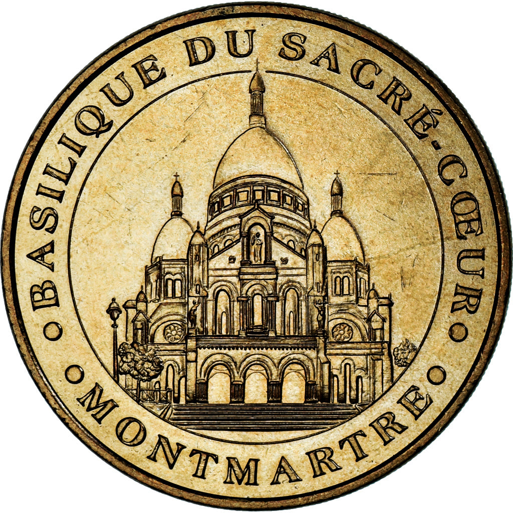 Frankrijk, Token, Toeristisch fiche, Paris - Basilique du Sacré Coeur n°1