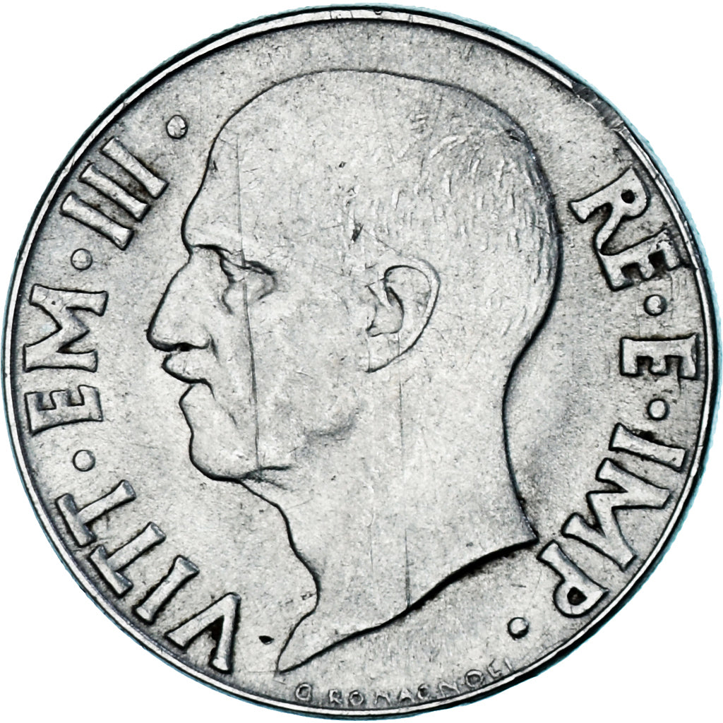 Coin, Italy, Vittorio Emanuele III, 20 Centesimi, 1940, Rome, EF(40-45)