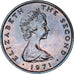 Münze, Isle of Man, Elizabeth II, New Penny, 1971, UNZ, Bronze, KM:20