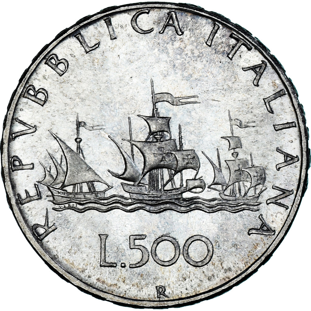 Coin, Italy, 500 Lire, 1970, Rome, AU(50-53), Silver, KM:98