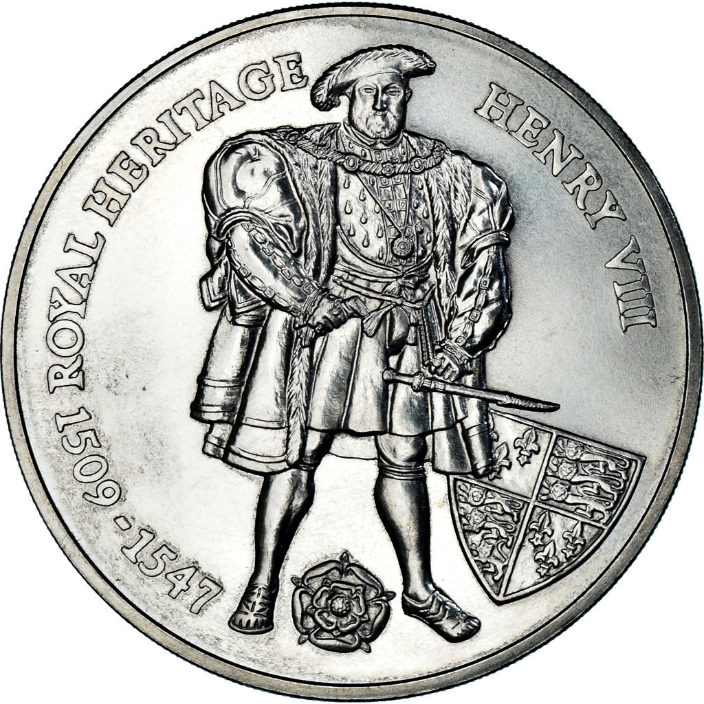 Coin, Falkland Islands, Elizabeth II, 2 Pounds, 1996, British Royal Mint