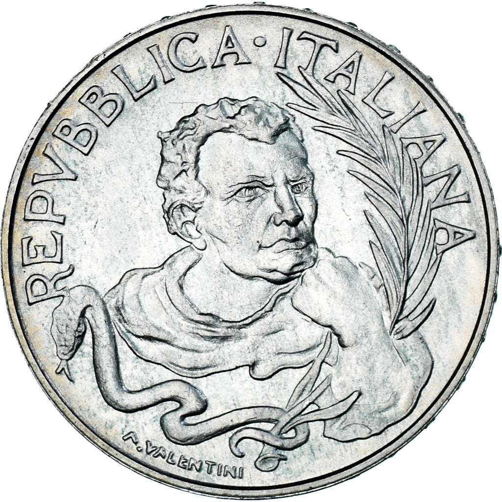 Munten, Italië, 500 Lire, 1989, Rome, 350ème anniversaire de la mort de