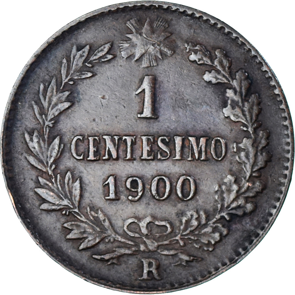 Coin, Italy, Centesimo, 1900, Rome, EF(40-45), Cuivre, KM:29