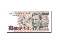 Banknote, Brazil, 10,000 Cruzeiros, 1991, Undated, KM:233c, UNC(65-70)