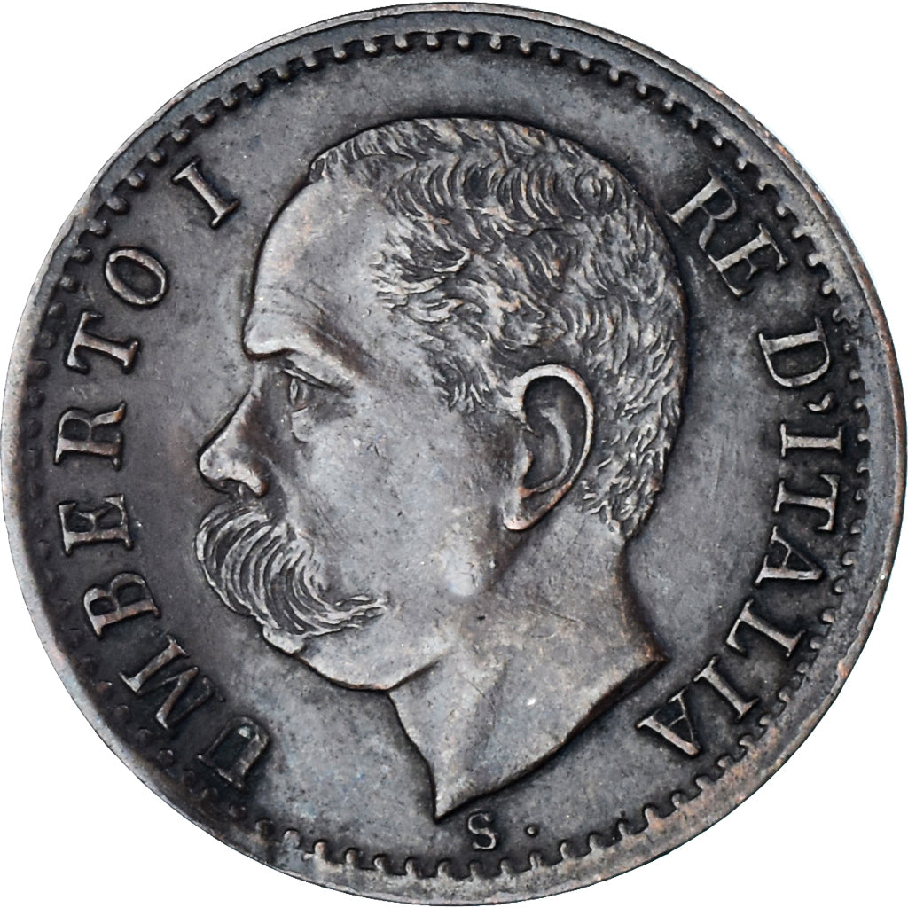 Moneta, Włochy, Centesimo, 1895, Rome, VF(30-35), Cuivre, KM:29