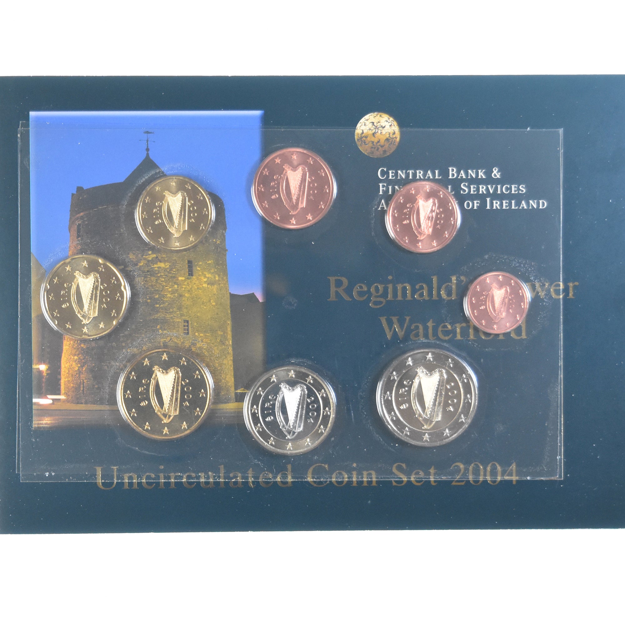 Irlanda, Set Euros, 2004, Reginald's Tower Waterford, MS(65-70), N/D