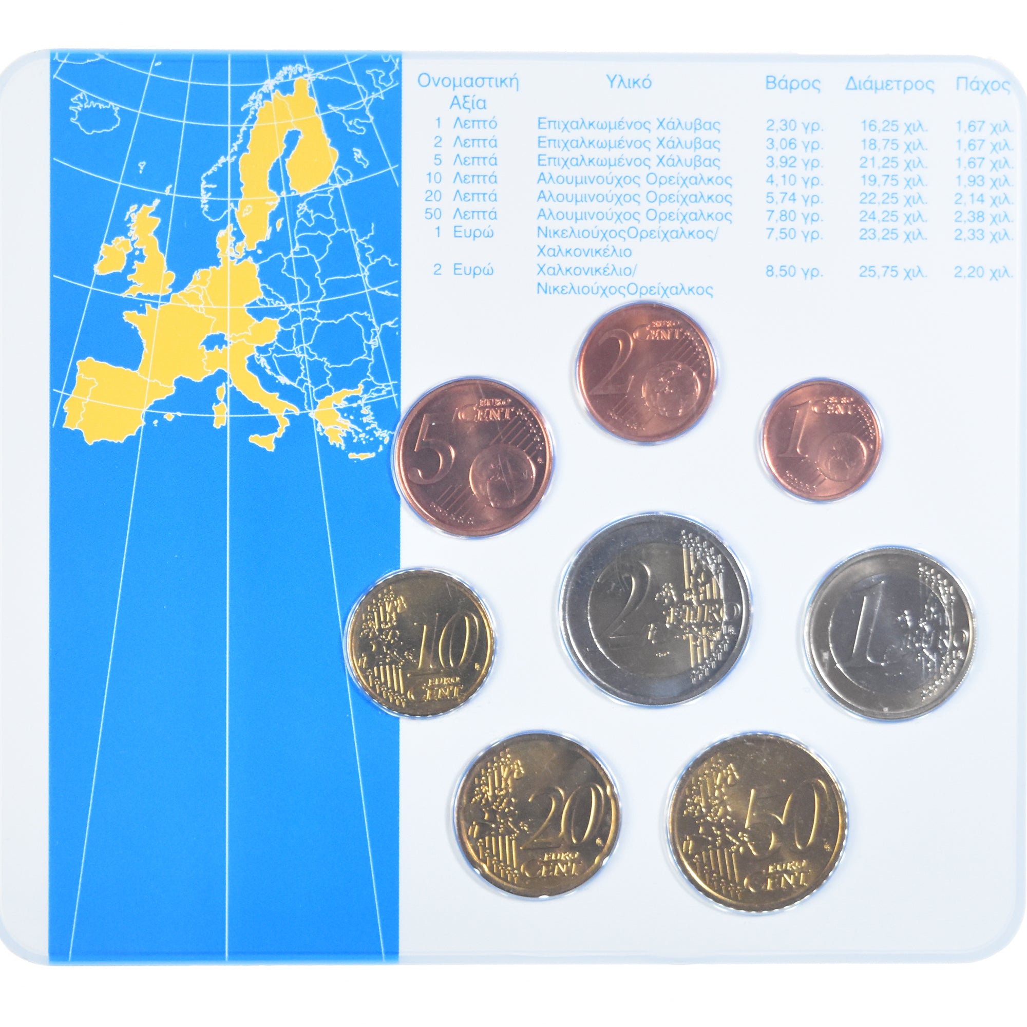 Griekenland, Set, 2003, BU, FDC, n.v.t.