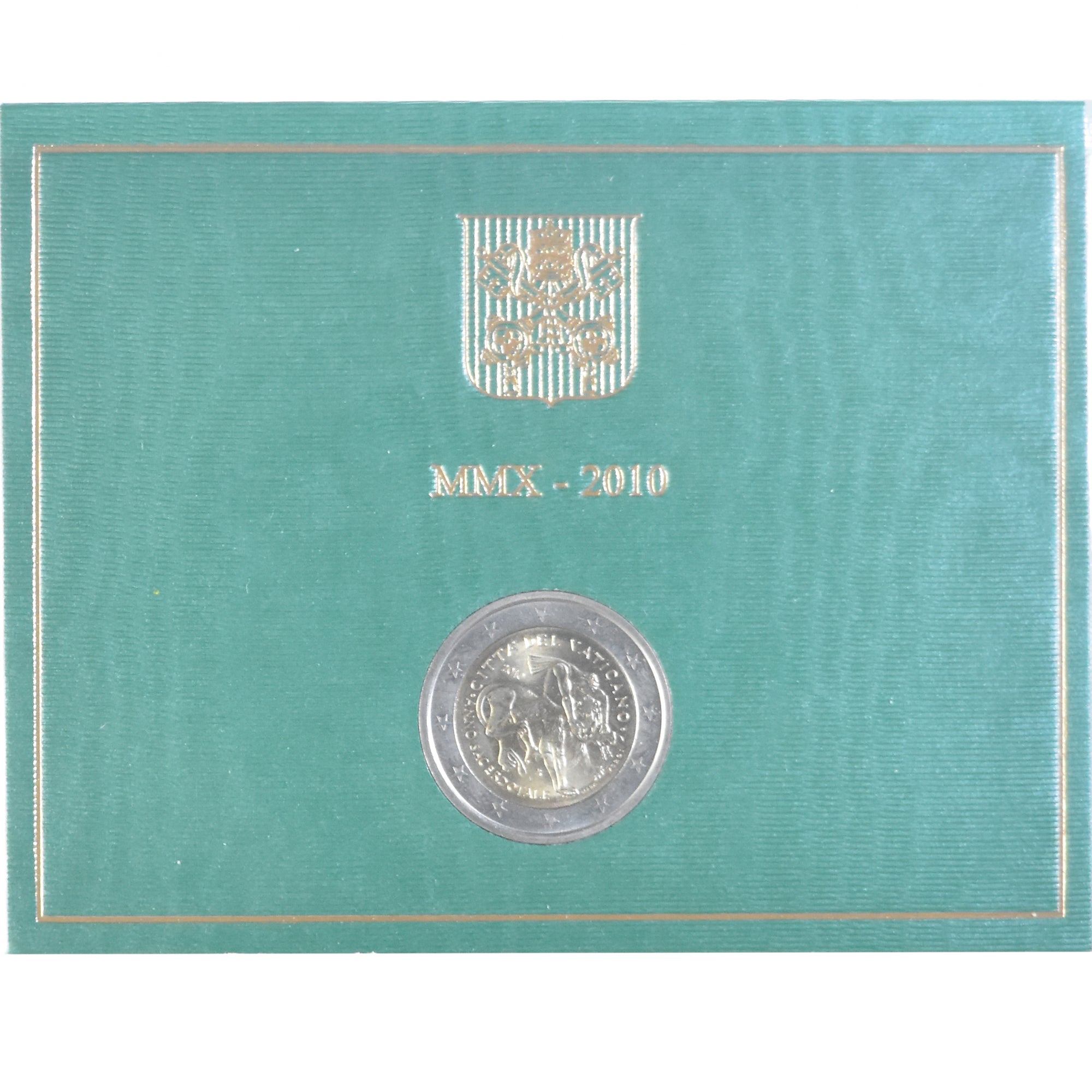 Vatican, 2 Euro, Benoit XVI - année sacerdotale, 2010, Rome, MS(65-70)