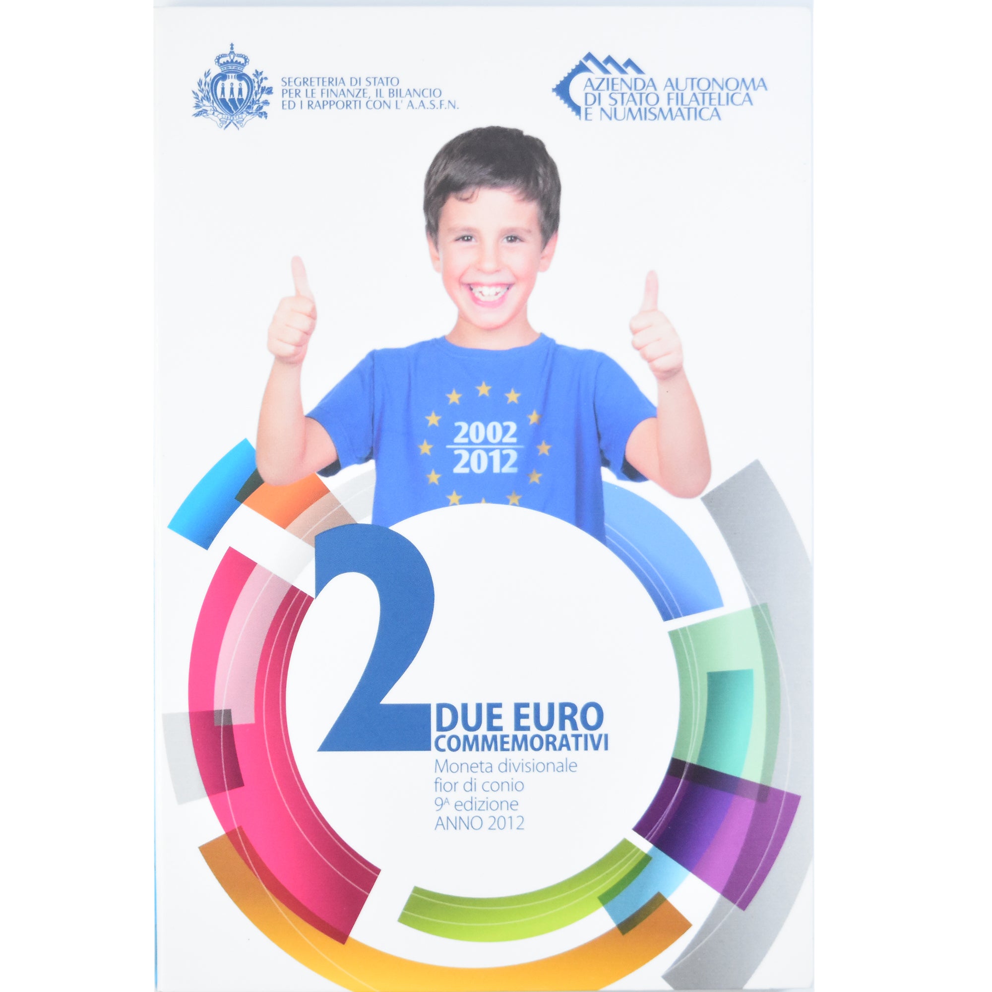 San Marino, 2 Euro, 10 ans de l'euro, 2012, Rome, Special Unc., MS(65-70)