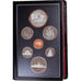 Munten, Canada, Set, 1981, Royal Canadian Mint, Set 7 Monnaies.BE, FDC, n.v.t.