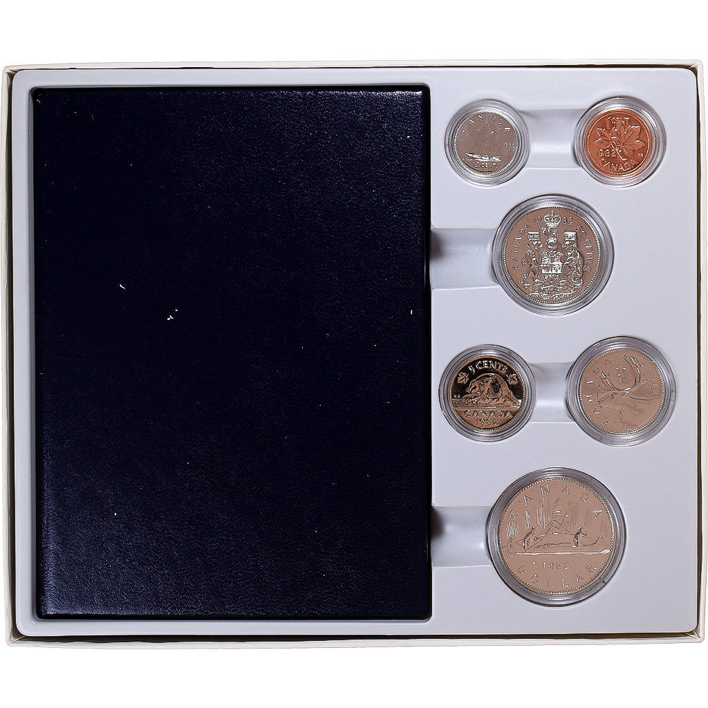 Münze, Kanada, Set 6 Monnaies, 1982, Royal Canadian Mint, BU, STGL