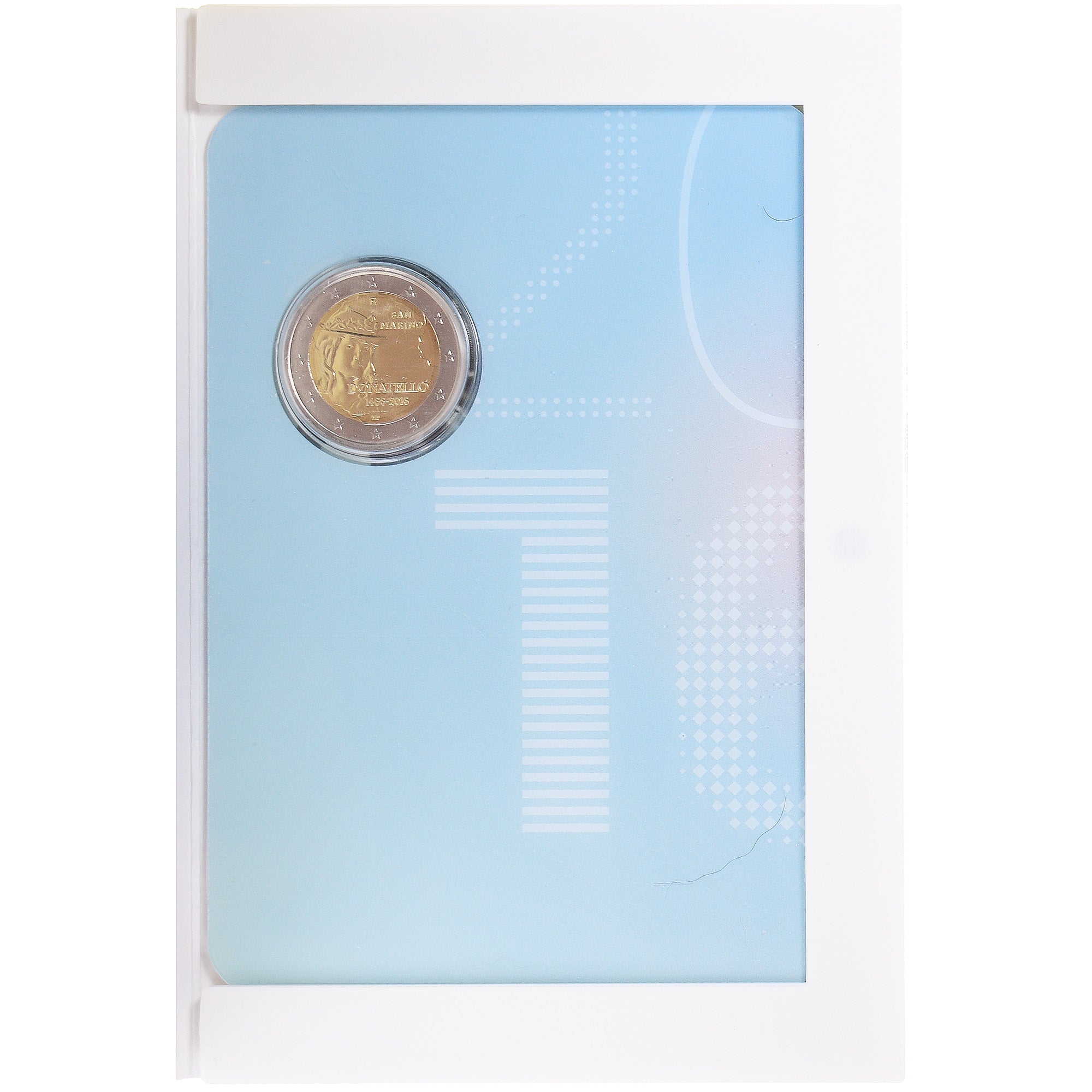 San Marino, 2 Euro, 2016, DONATELLO 550 °anniversario della Scomparsa.BU, FDC