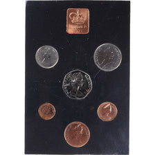 Coin, Great Britain, Set 6 Monnaies, 1971, British Royal Mint, Great Britain and