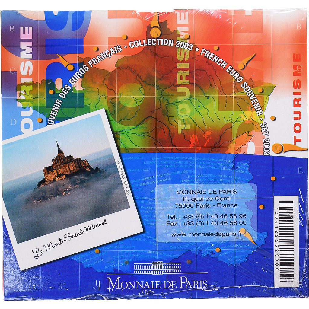 France, Set, La Tour Eiffel, 2003, Paris, BU, MS(65-70)