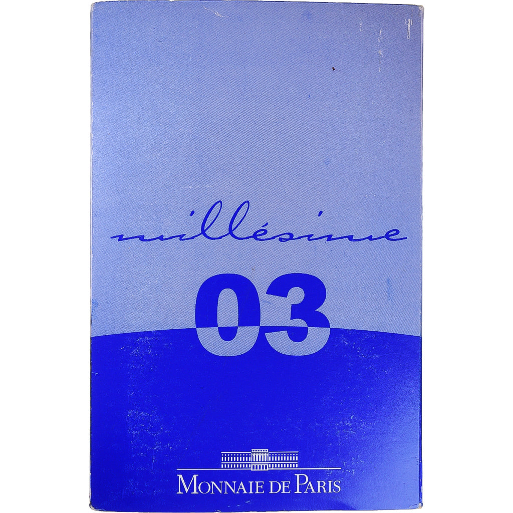 Francia, Set Euros, 2003, BE, FDC, Sin información, Gadoury:page 339