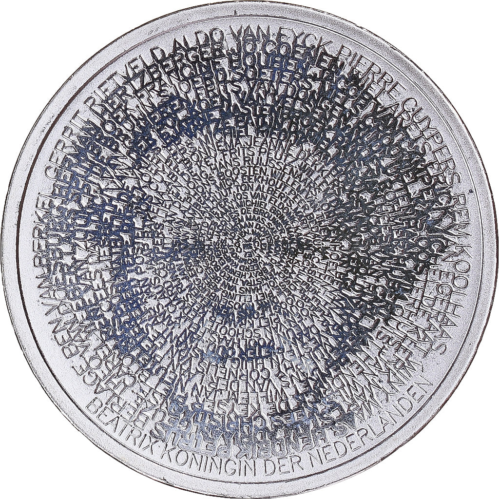 Netherlands, 5 Euro, 2008, Utrecht, MS(63), Silver Plated Copper, KM:279a
