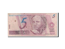 Banknote, Brazil, 5 Reais, 2003, Undated, KM:252, VG(8-10)